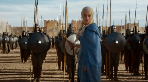 Dany and her Unsullied.